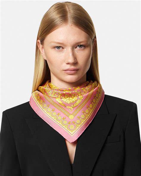 mascherine di versace|versace silk foulards.